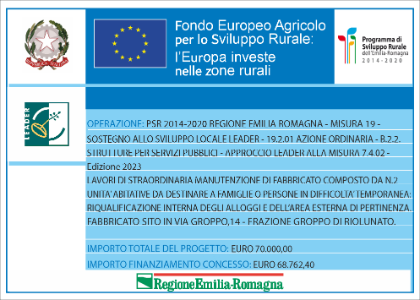 FEASR 2014 - 2020 Regione E.R.